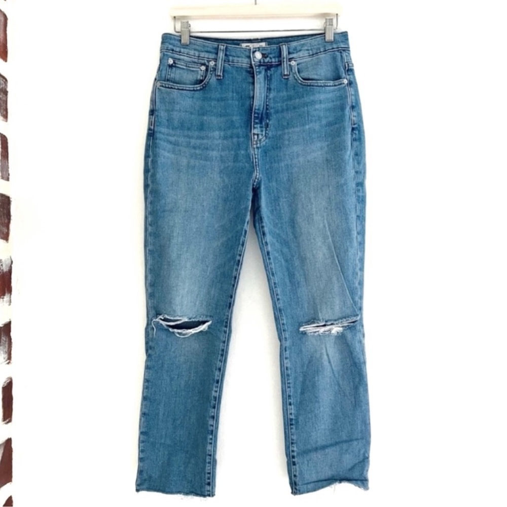 Madewell | Size 28

High Rise Slim Boyfriend Cropped